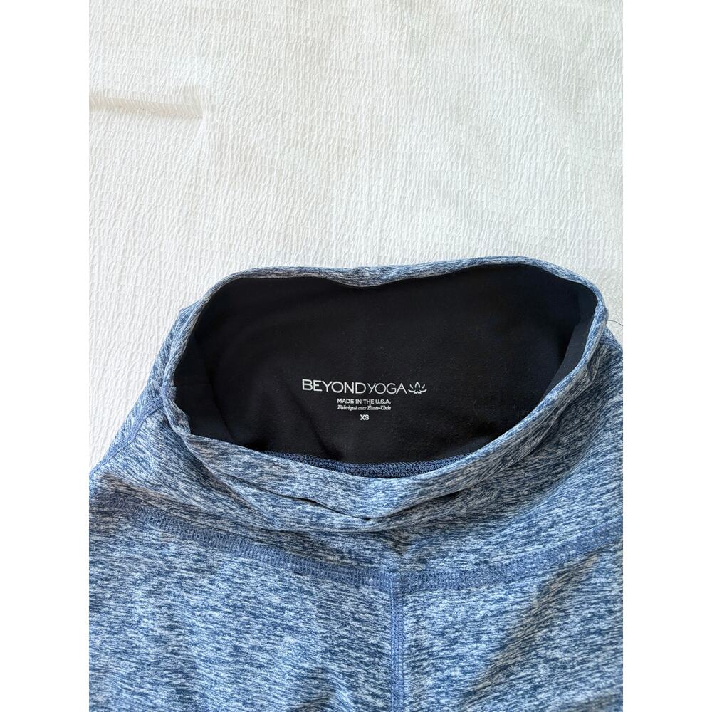 Beyond Yoga Spacedye Tank + Leggings Set Size XS Heather Blue | Retail $165 - Picture 5 of 7